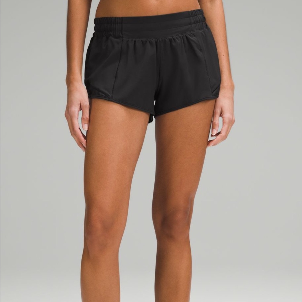 Lululemon Hotty Hot shorts 2.5 in black
